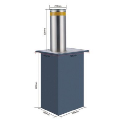 分體淺埋式全自動(dòng)升降柱DR-009
