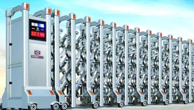 深圳海峰伸縮門(mén)源頭廠(chǎng)家：工業(yè)區(qū)伸縮門(mén)的理想之選